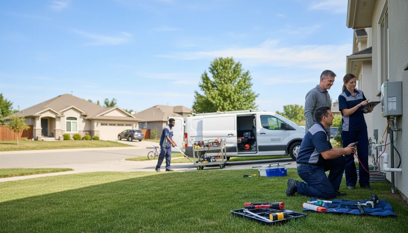 Tankless water heater service in Collegeville, PA